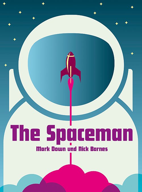 Plakatmotiv The Spaceman Web_Timo Hummel